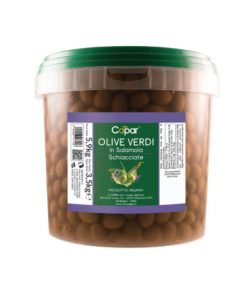 1 Confezione Copar Olive Schiacciate 3,5 Kg