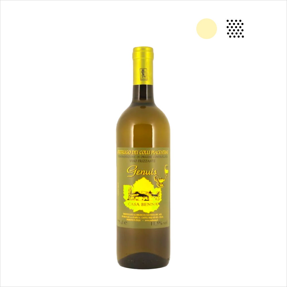 “Genuis” Ortrugo frizzante – Casa Benna