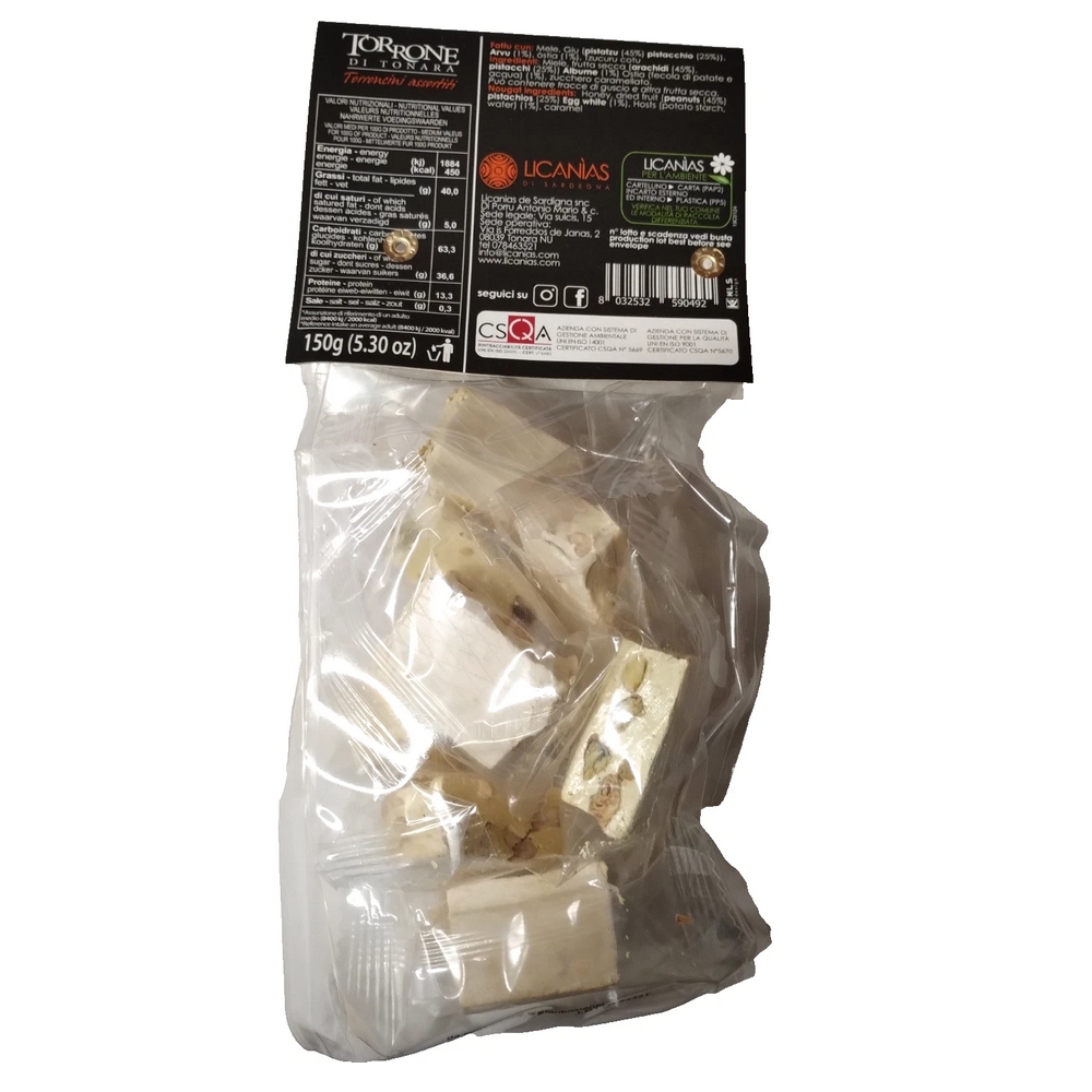 Licanias Torroncini alle Pistacchio Arachidi e Caramello150gr - immagine 3