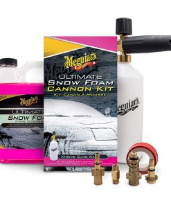 Meguiar’s G194000EU Ultimate Snow Foam Cannon Kit, Kit Cannone per Schiuma